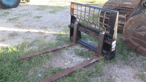 used cat skid steer forks for sale|attachments for cat skid steer.